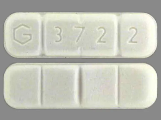 Alprazolam (Xanax) G 372 2 Pill Image