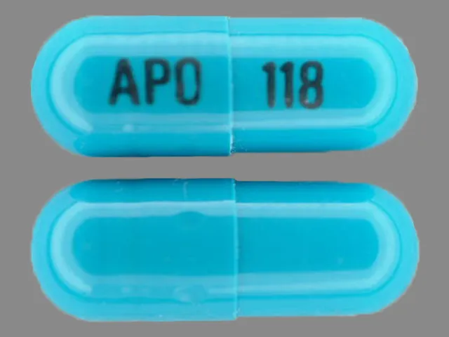 Terazosin (Hytrin, Tezruly) APO 118 Pill Image
