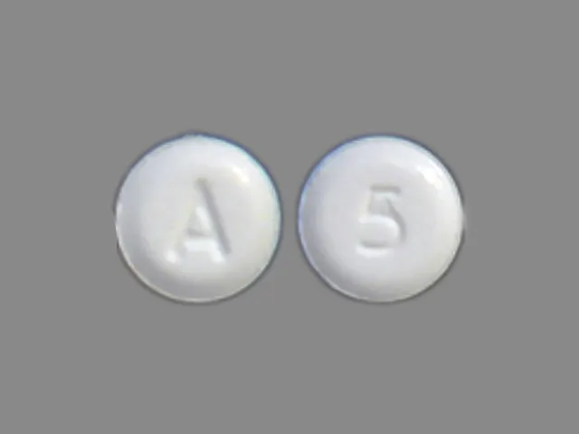 Alendronate (Binosto, Fosamax) A 5 Pill Image