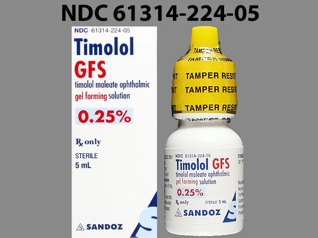 Timolol Ophthalmic Pill Image