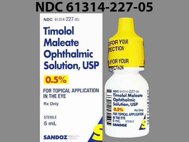 Timolol Ophthalmic Pill Image