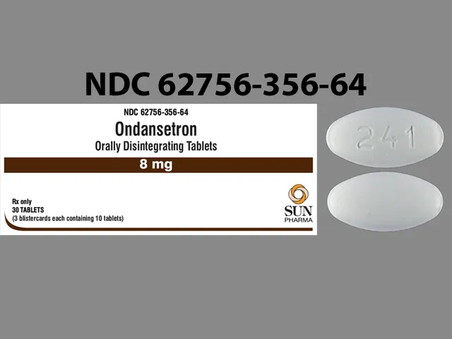 Ondansetron (Zofran, Zofran ODT, Zuplenz) 241 Pill Image