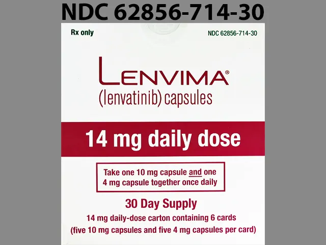 Lenvima (Lenvatinib) Pill Image