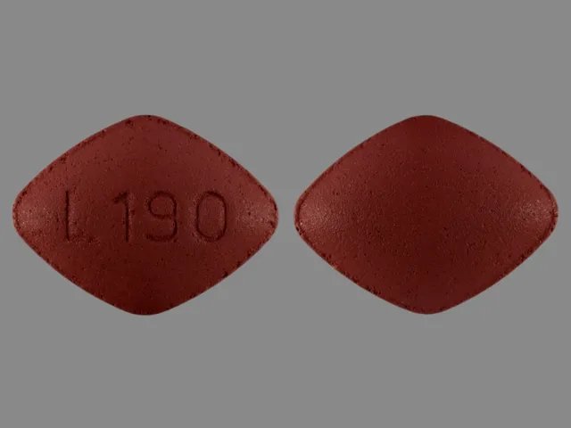 Desvenlafaxine (Pristiq) L190 Pill Image