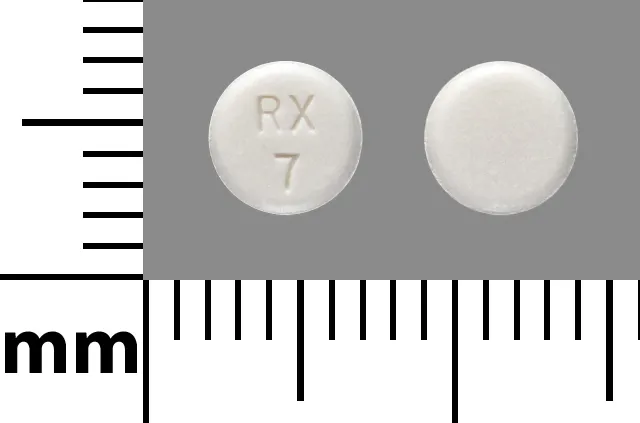 Lorazepam (Ativan, Loreev XR) RX 7 Pill Image