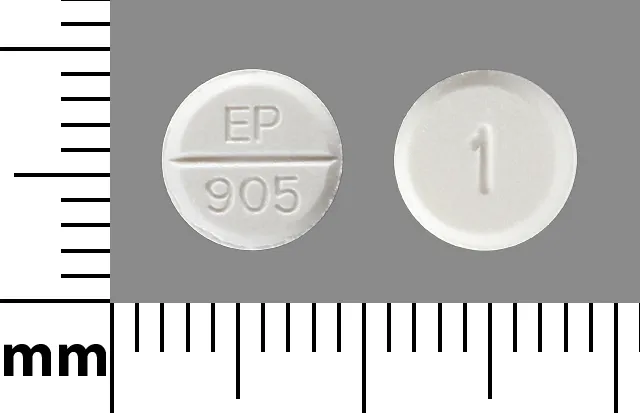 Lorazepam (Ativan, Loreev XR) EP 905 1 Pill Image