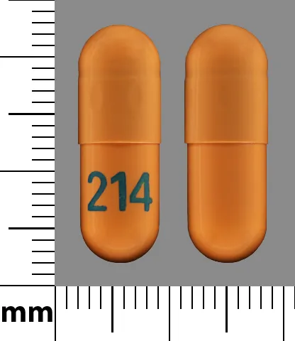 Gabapentin (Gralise, Neurontin) 214 Pill Image