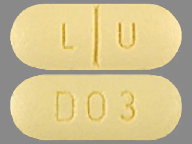 Sertraline (Zoloft) L U D03 Pill Image