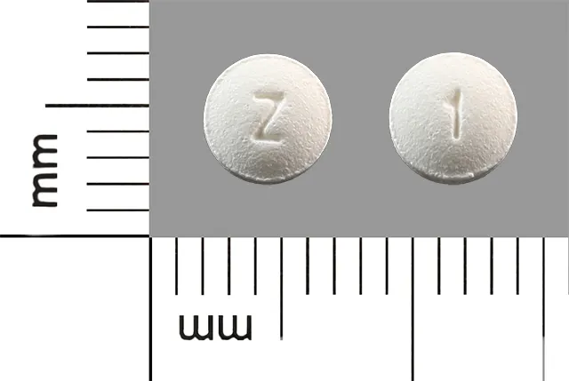 Carvedilol (Coreg, Coreg CR) Z 1 Pill Image