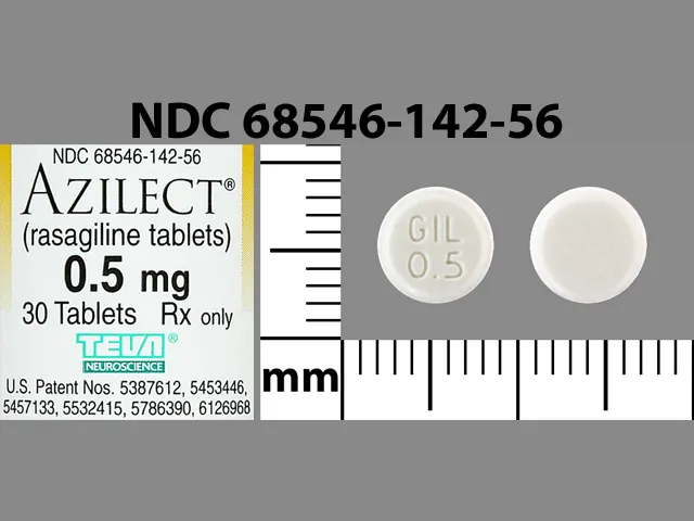 Rasagiline (Azilect) GIL 0.5 Pill Image