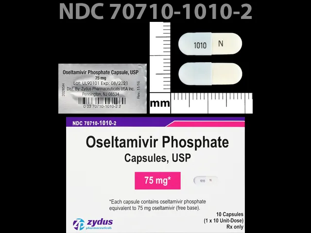 Oseltamivir (Tamiflu) 1010 N Pill Image