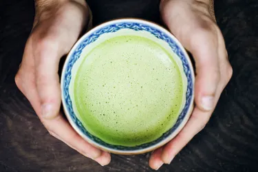 Matcha is high in antioxidants, which may help prevent cell damage and lower your risk of certain diseases. (Photo Credit: DigitalVision / Getty Images)