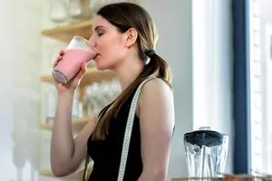 Protein shakes come in a variety of flavors and are a simple way to add extra protein to your diet. (Photo Credit E+/Getty Images)