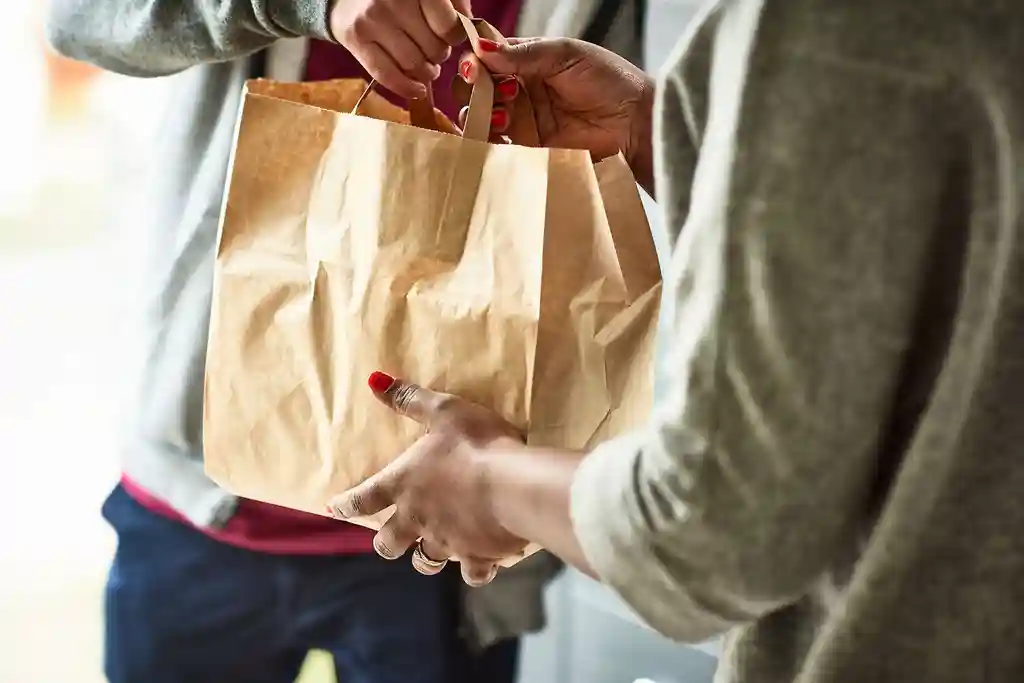 photo of food delivery service