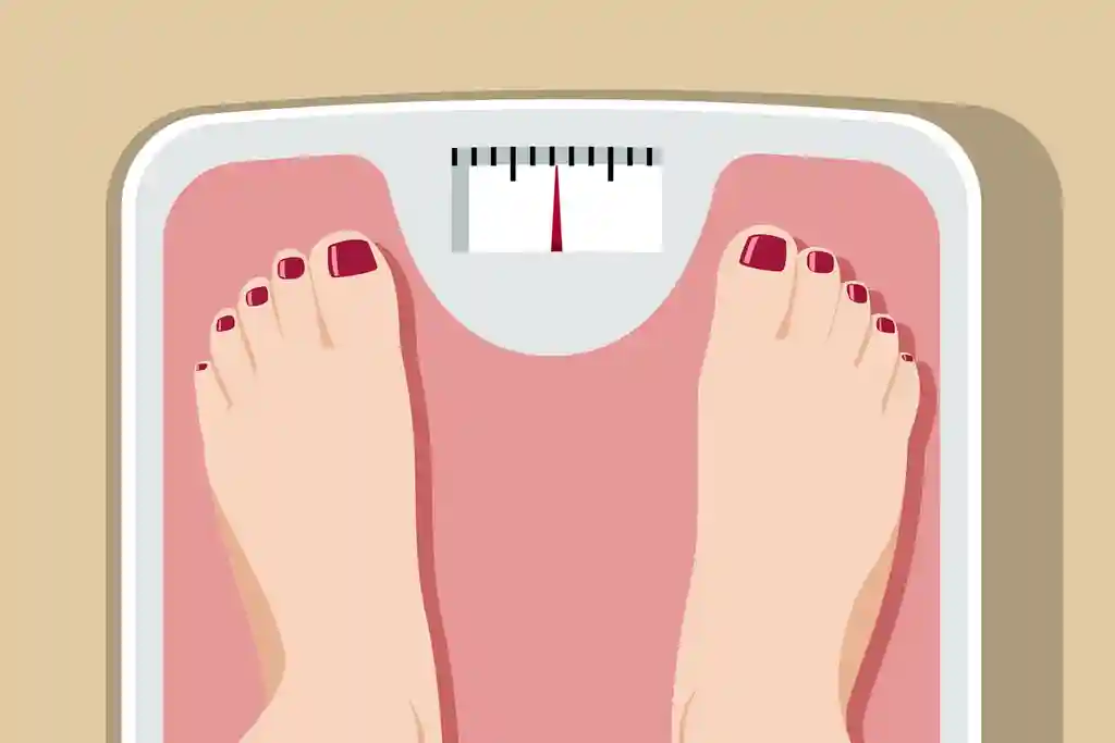 weight scale illustration