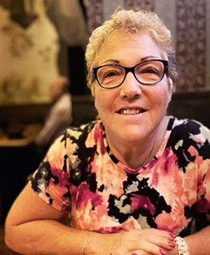 Jill Adelman, RN, has made changes in her daily life to make it easier to live with wet age-related macular degeneration. Photo credit: Jill Adelman