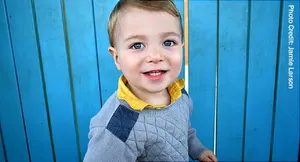 Jamie Larson's son at about 2 years old.