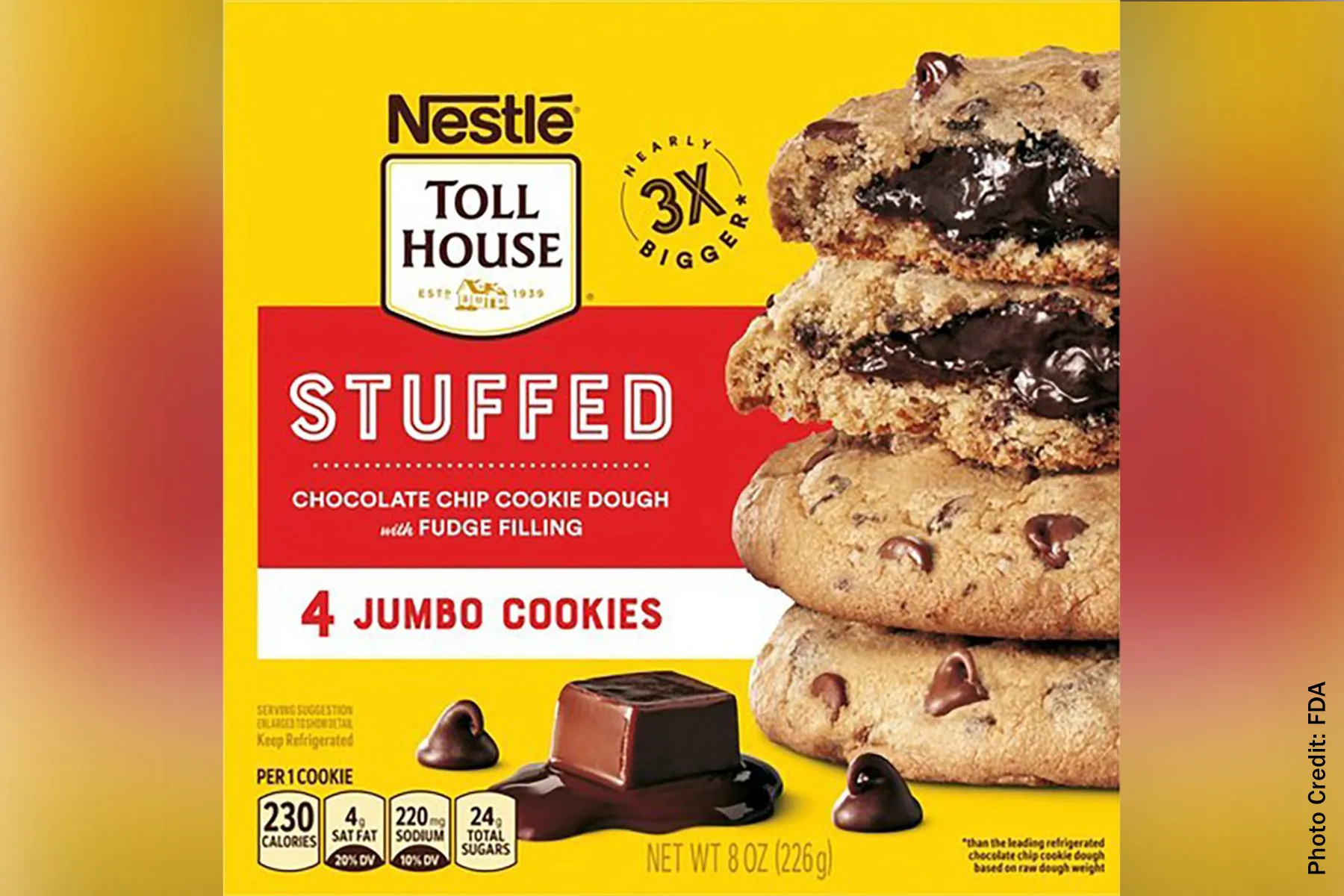 Nestlé Issues Nationwide Toll House Cookie Dough Recall