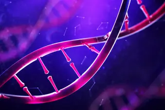 photo of dna strand concept