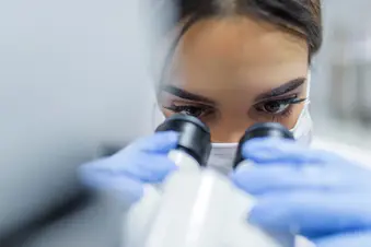 photo of lab research