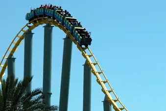 photo of roller coaster