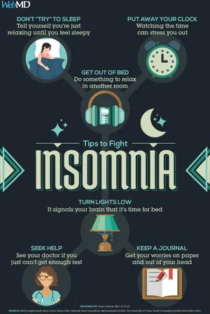 These tips may help you get some much needed sleep.