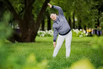 photo of woman exercising