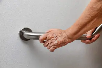 photo of grab bar