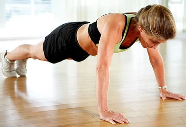 Push-Ups: For Chest and Core