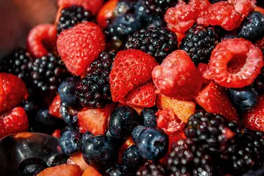 Berries of all sorts are rich in flavonoids, plant compounds that help lower your risk of chronic disease.Photo Credit: Hillary Kladke / Getty Images 