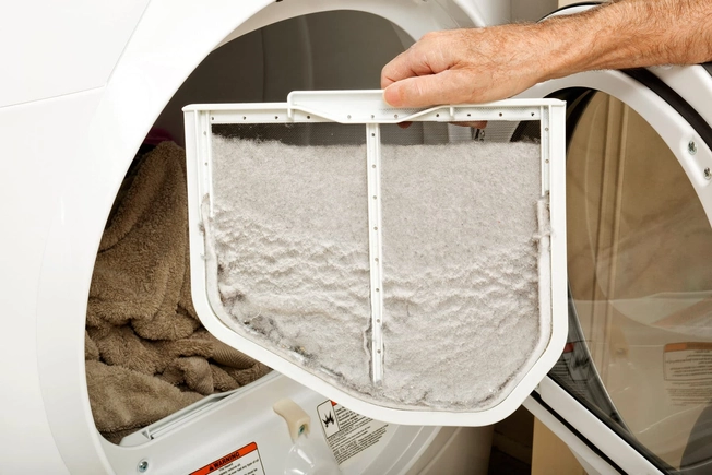 Lint in Your Clothes Dryer