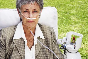 COPD leads to decreased lung capacity over time.
