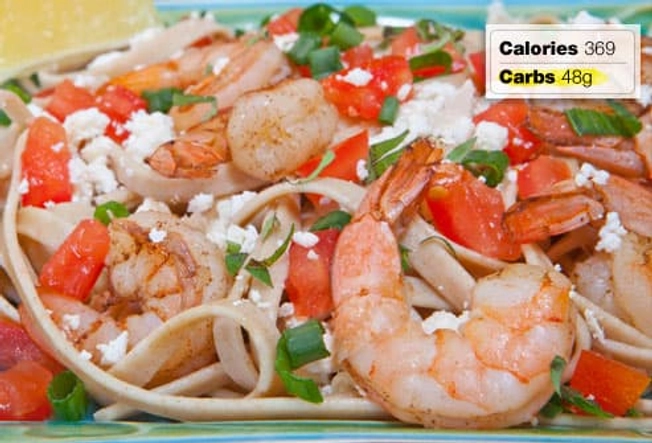 Better Bet: Shrimp, Feta Pasta
