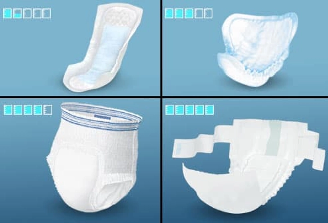 Pad and Underwear Options