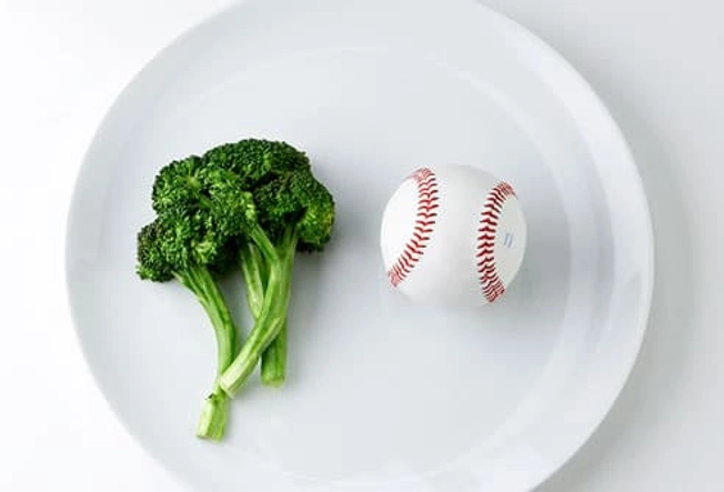 Baseball-Sized Broccoli and Berries