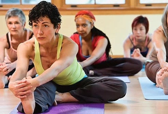 Ease Into a Yoga Pose