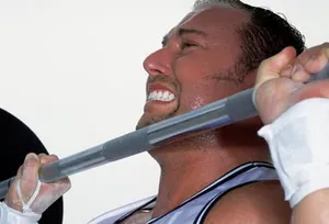 Man Clenching Teeth