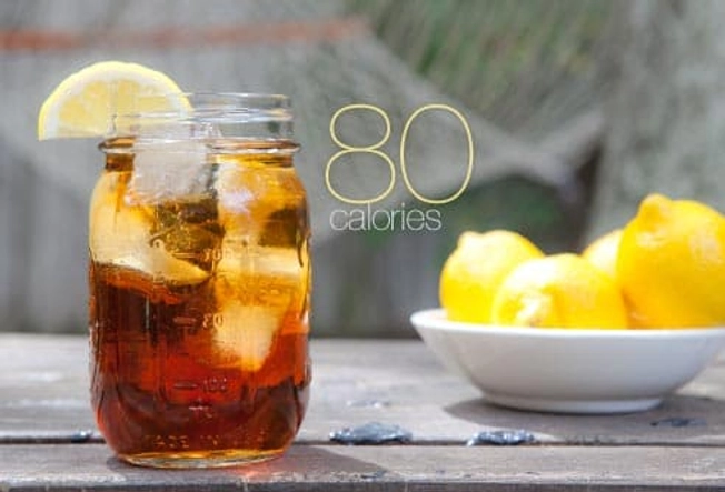 Skinny Vodka Iced Tea: 80 Calories