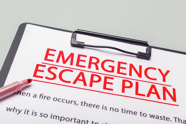 Review Fire and Evacuation Plans