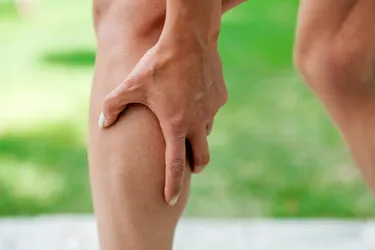 Muscle cramps, especially in your leg, are common. Stretching can often help. (Photo Credit: Getty Images)