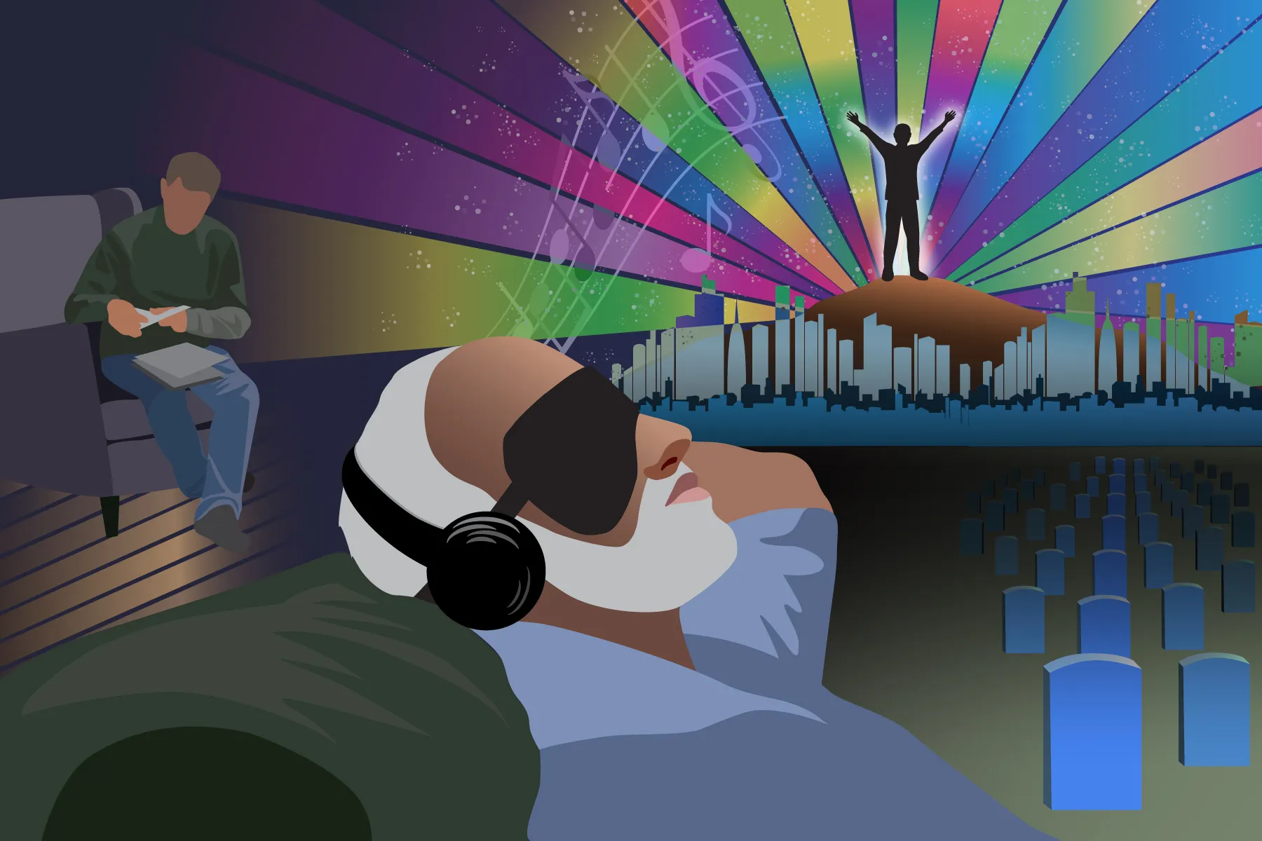 One Man’s Psychedelic Journey to Confront His Cancer