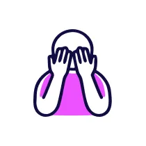 Mask symptoms icon placeholder