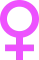 Venus symbol icon placeholder