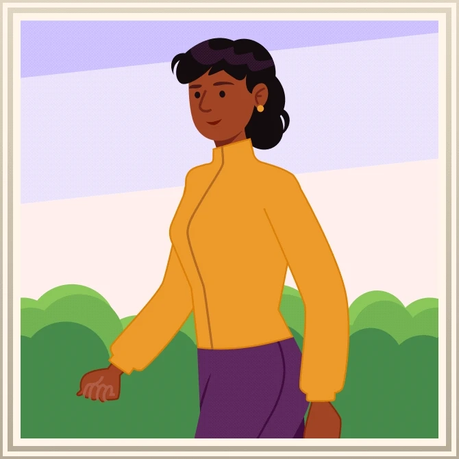 women walking